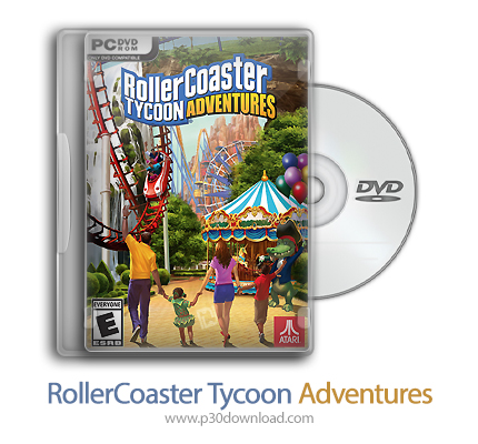 دانلود RollerCoaster Tycoon Adventures - بازی ماجراهای ترن هوایی شهر بازی
