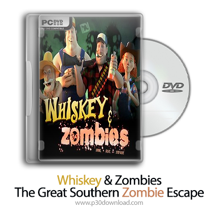 دانلود Whiskey & Zombies: The Great Southern Zombie Escape - بازی ویسکی و زامبی ها: فرار بزرگ زامبی 