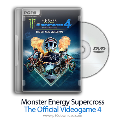 دانلود Monster Energy Supercross: The Official Videogame 4 + Update v1.06-CODEX - بازی مسابقات موتور