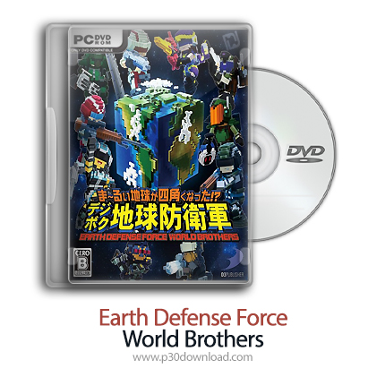 دانلود Earth Defense Force: World Brothers + Update v20210608-CODEX - بازی نیروی دفاعی زمین: برادران