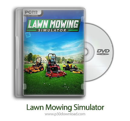 دانلود Lawn Mowing Simulator - Dino Safari - بازی شبیه ساز چمن زنی
