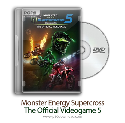 دانلود Monster Energy Supercross - The Official Videogame 5 - بازی مسابقات موتور کراس 5