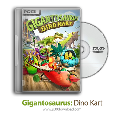دانلود Gigantosaurus: Dino Kart - بازی گیگانتسورس: دینو کارت