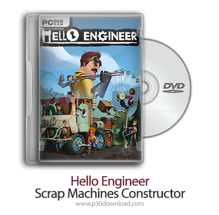 دانلود Hello Engineer: Scrap Machines Constructor - بازی سلام مهندس: سازنده ماشین آلات قراضه