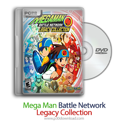 دانلود Mega Man Battle Network Legacy Collection Vol. 1 And 2 - بازی مجموعه میراث شبکه نبرد مگا من