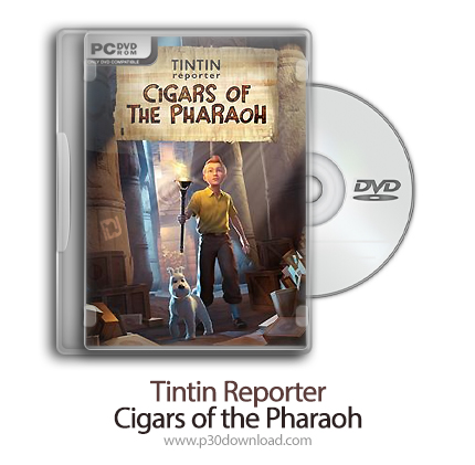 دانلود Tintin Reporter - Cigars of the Pharaoh - بازی تن تن خبرنگار - سیگارهای فرعون