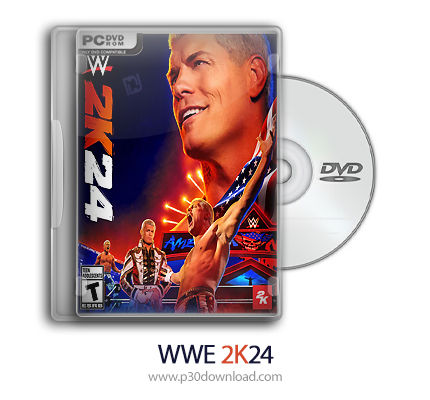 دانلود WWE 2K24 + Update v1.05-RUNE - بازی مسابقات کشتی کج 2کا24