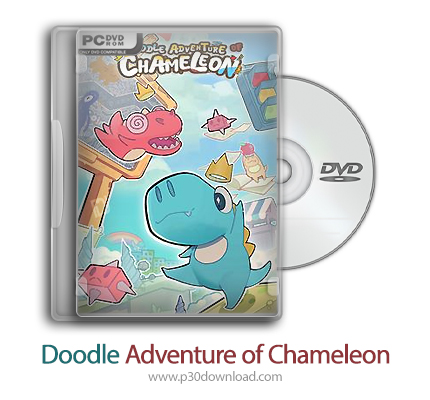 دانلود Doodle Adventure of Chameleon - بازی ماجراجویی آفتاب پرست ابله