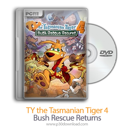 دانلود TY the Tasmanian Tiger 4: Bush Rescue Returns - بازی ماجراجویی های ببر تاسمانی 4