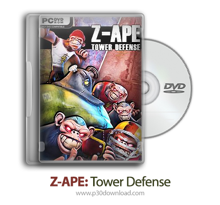 دانلود Z-APE: Tower Defense - بازی میمون های زامبی: دفاع برج