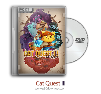 دانلود Cat Quest III + Update v1.1.8-TENOKE - بازی تلاش گربه 3