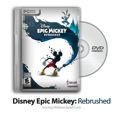 دانلود Disney Epic Mickey: Rebrushed - بازی حماسی دیزنی میکی