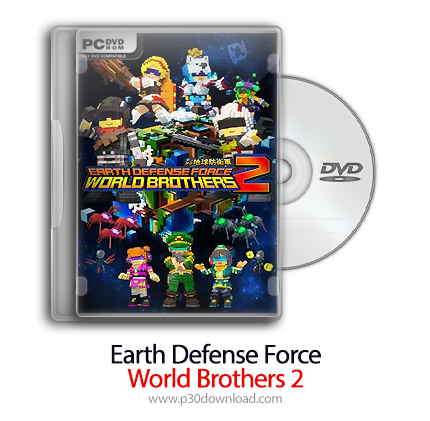 دانلود Earth Defense Force: World Brothers 2 - بازی نیروی دفاعی زمین: برادران جهانی 2