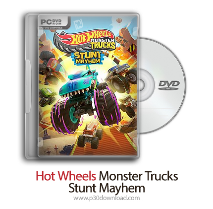 دانلود Hot Wheels Monster Trucks: Stunt Mayhem - بازی چرخ های داغ کامیون های هیولا: ضرب و شتم شیرین 