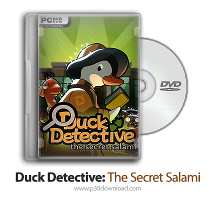 دانلود Duck Detective: The Secret Salami + Update v1.1.18-TENOKE - بازی کارآگاه اردک: سالامی مخفی