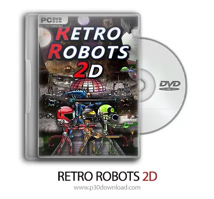 RETRO ROBOTS 2D icon