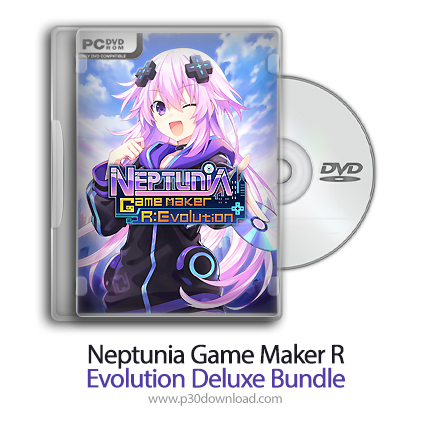 دانلود Neptunia Game Maker R: Evolution Deluxe Bundle - بازی بازی ساز نپتونیا آر