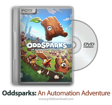 دانلود Oddsparks: An Automation Adventure - بازی اوداسپارکس: ماجراجویی اتوماتیک