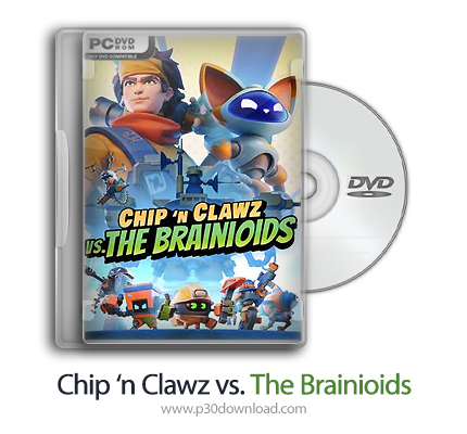 دانلود Chip 'n Clawz vs. The Brainioids - بازی چیپ و کلاوز در برابر برینیویدها