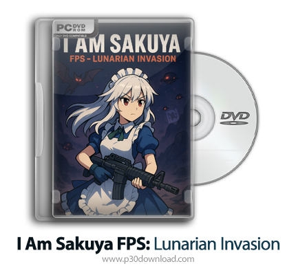 دانلود I Am Sakuya FPS: Lunarian Invasion - بازی من ساکویا هستم: حمله لونیاری ها