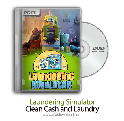 دانلود Laundering Simulator - Clean Cash and Laundry - بازی شبیه ساز پولشویی - تمیز کردن پول و لباس