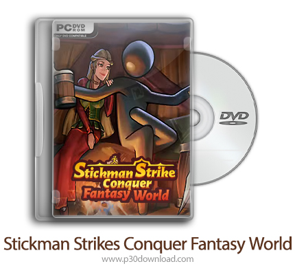 دانلود Stickman Strikes Conquer Fantasy World + Update v0.1.85-TENOKE - بازی مرد چوبی و فتح دنیای خی