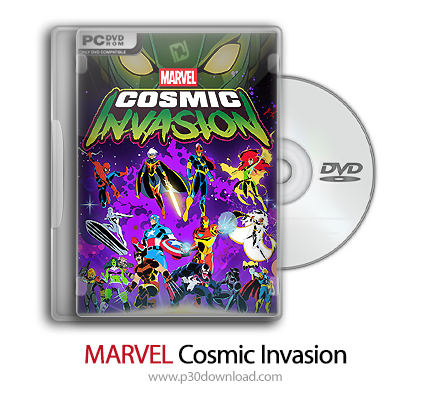 دانلود MARVEL Cosmic Invasion - Cyclops & The Thing - بازی تهاجم کیهانی مارول