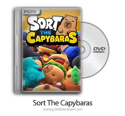 دانلود Sort The Capybaras - بازی کاپی باراها را مرتب کن