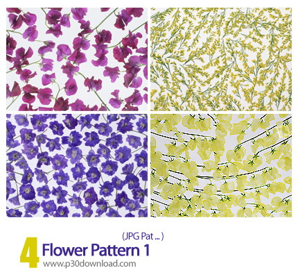 دانلود پترن گل - Flower Pattern 01