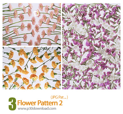 دانلود پترن گل دار - Flower Pattern 02