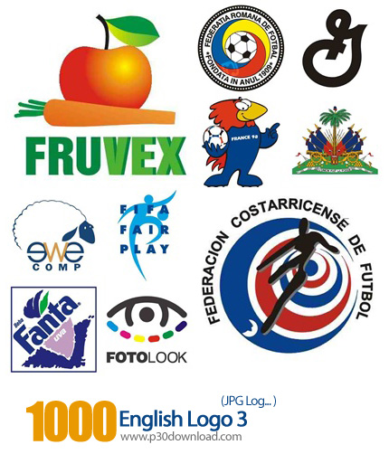 دانلود مجموعه آرم و لوگو های انگلیسی - English logo 03