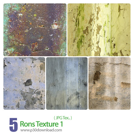 دانلود تکسچر دیوار قدیمی - Rons Texture 01