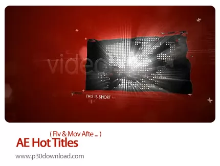 دانلود تیزر تبلیغاتی، عنوان - AE Hot Titles 