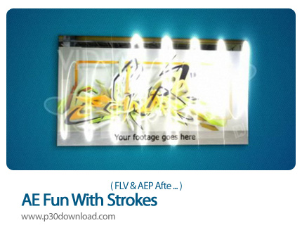 دانلود تیزر تبلیغاتی مدرن لوگو - AE Fun With Strokes  