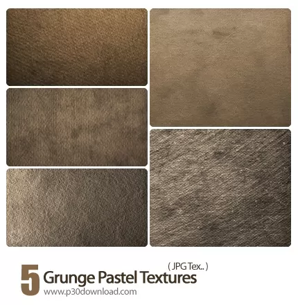 دانلود بافت کثیف پاستل مانند - Grunge Pastel Textures 