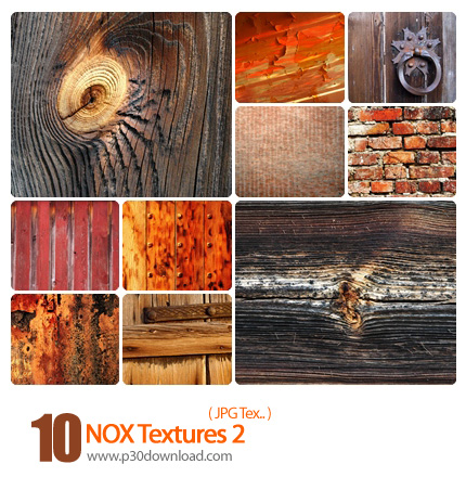 دانلود بافت متنوع، دیوار، چوب، سنگ - NOX Textures 02  