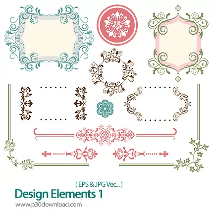 دانلود وکتور طراحی - Design Elements 01