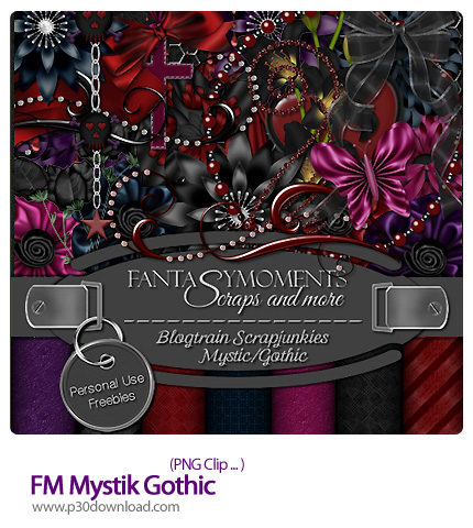 دانلود کلیپ آرت تزیینی گوتیک - FM Mystik Gothic