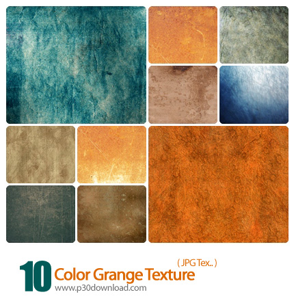 دانلود بافت کثیف پاستل رنگی - Color Grange Texture 
