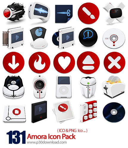 دانلود آیکون لوازم پزشکی - Amora Icon Pack  