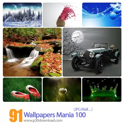 دانلود والپیپر کامپیوتر - Wallpapers Mania 100