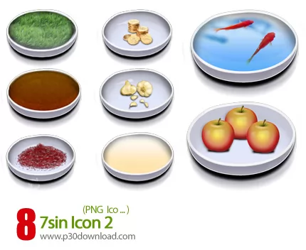 دانلود آیکون های سفره هفت سین - 7sin Icon 02 