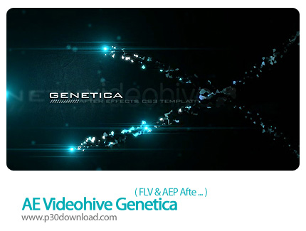 دانلود تیزر تبلیغاتی با افکت ژنتیک - AE Videohive Genetica   
