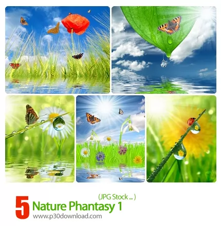 دانلود تصاویر فانتزی از طبیعت - Nature Phantasy 01   