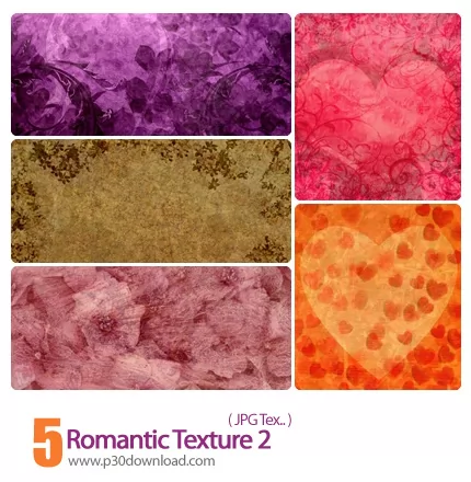 دانلود بافت رمانتیک - Romantic Texture 02  