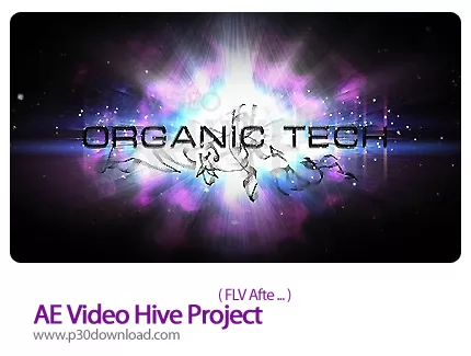 دانلود پروژه آماده نمایش لوگو - AE Video Hive Project  