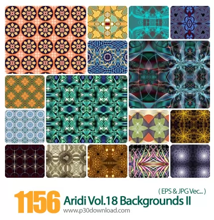 دانلود اریدی وکتور بک گراند - Aridi Vol.18 Backgrounds II   