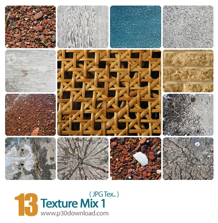 دانلود بافت ترکیبی - Texture Mix 01  