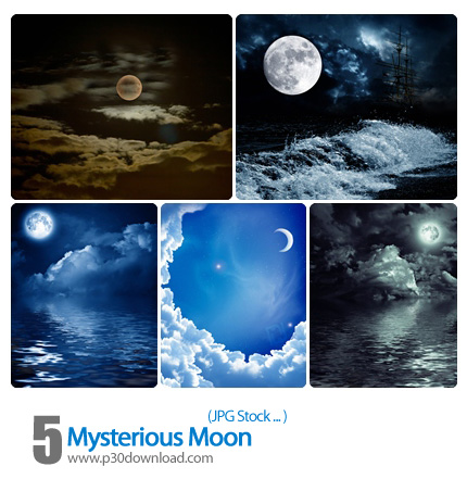 دانلود تصاویر ماه - Mysterious Moon  