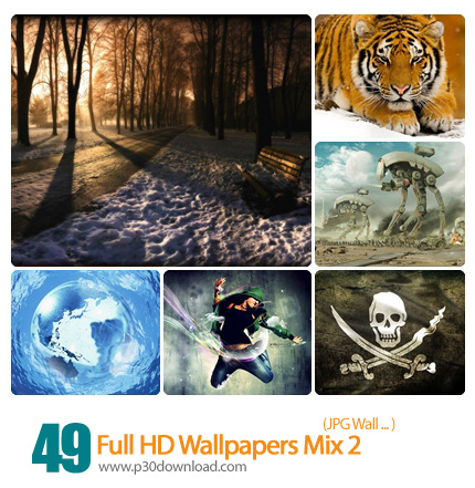دانلود والپیپر های ترکیبی زیبا و متنوع - Full HD Wallpapers Mix 02